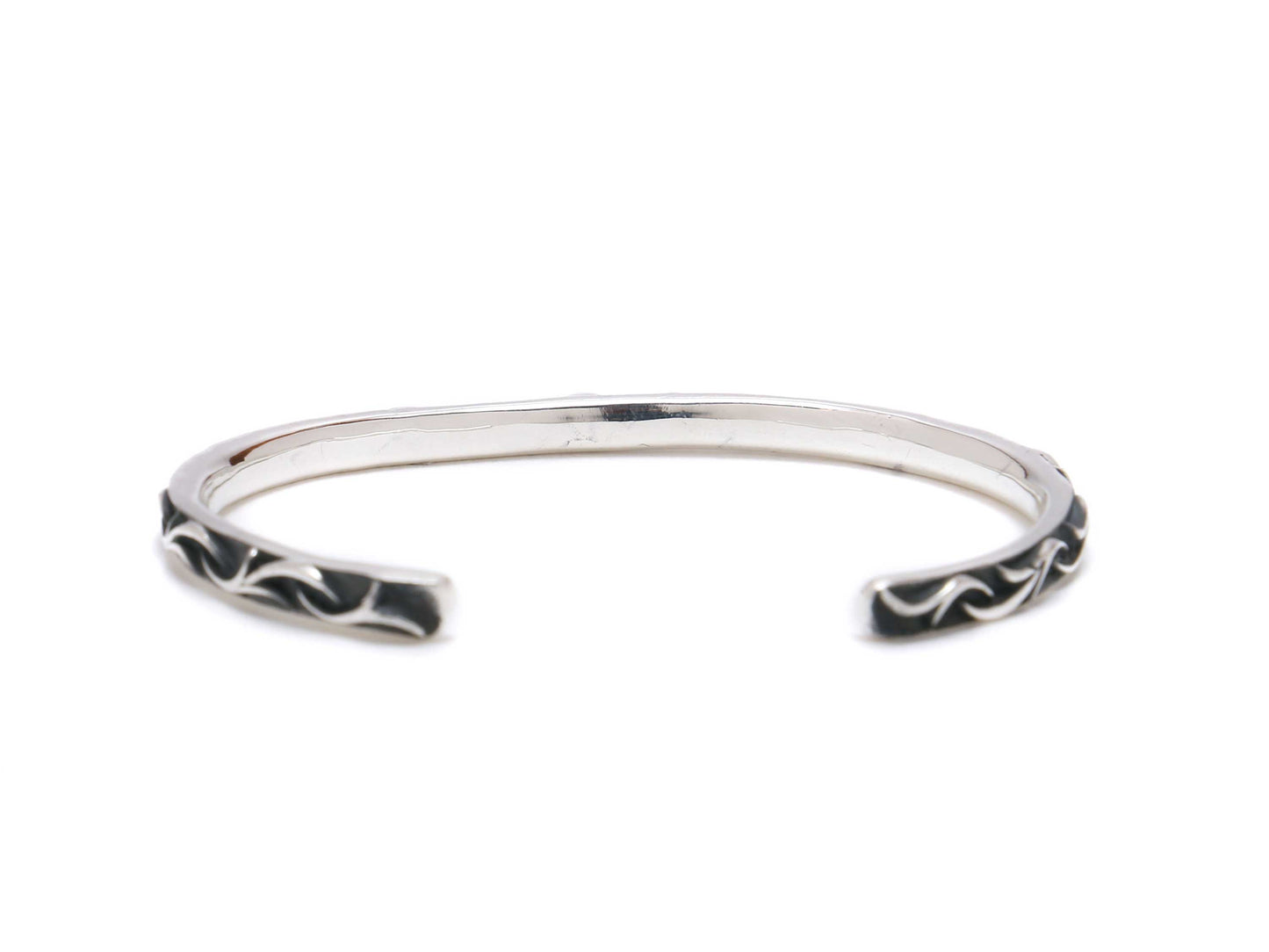 [DSTN] Bangle, Silver 925, Arabesque, Onyx Bracelet