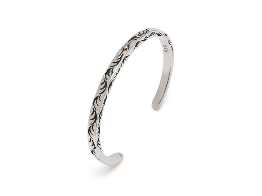 [DSTN] Bangle Silver 925 Sun Arabesque Bracelet