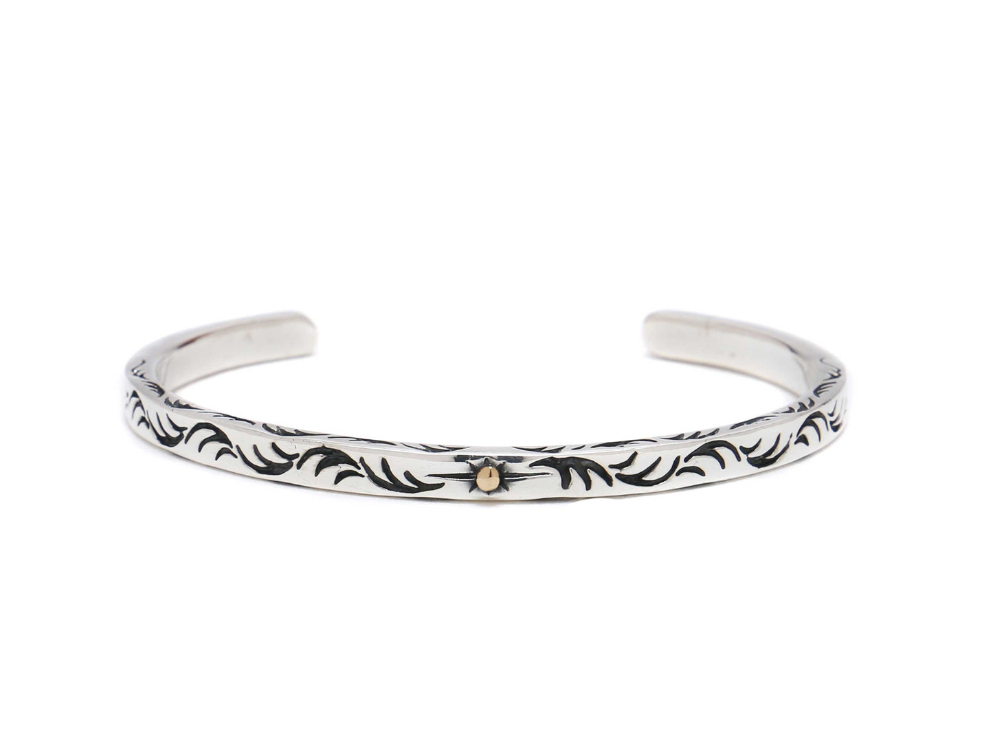 [DSTN] Bangle Silver 925 Sun Arabesque Bracelet