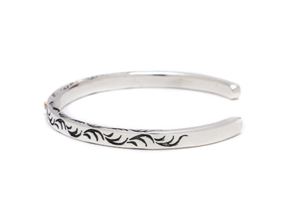 [DSTN] Bangle Silver 925 Sun Arabesque Bracelet