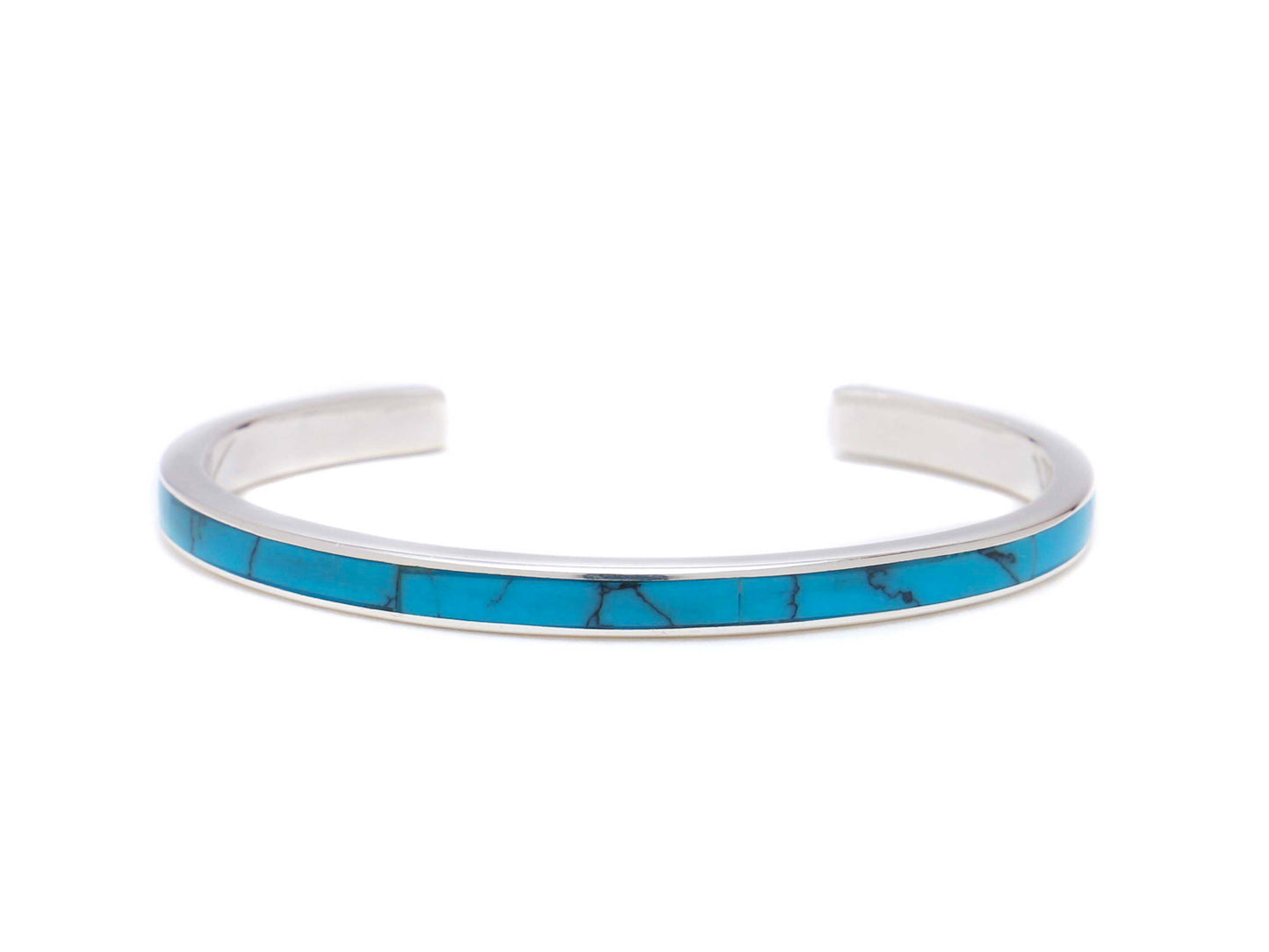 [DSTN] Bangle Silver 925 Turquoise Bracelet