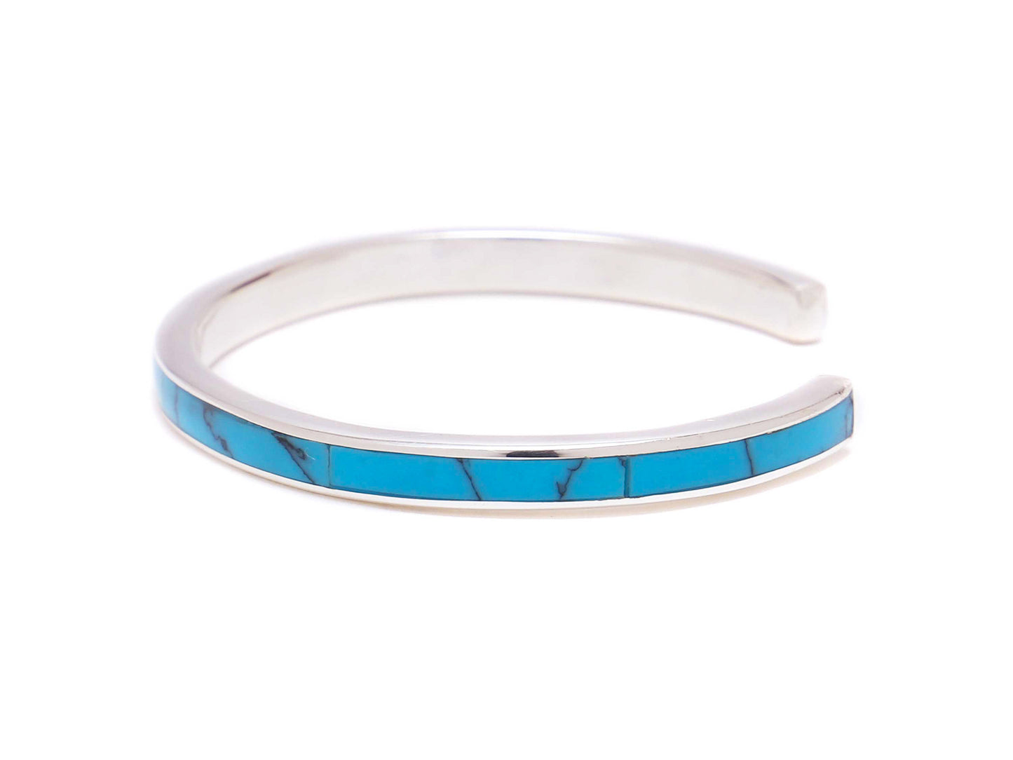 [DSTN] Bangle Silver 925 Turquoise Bracelet